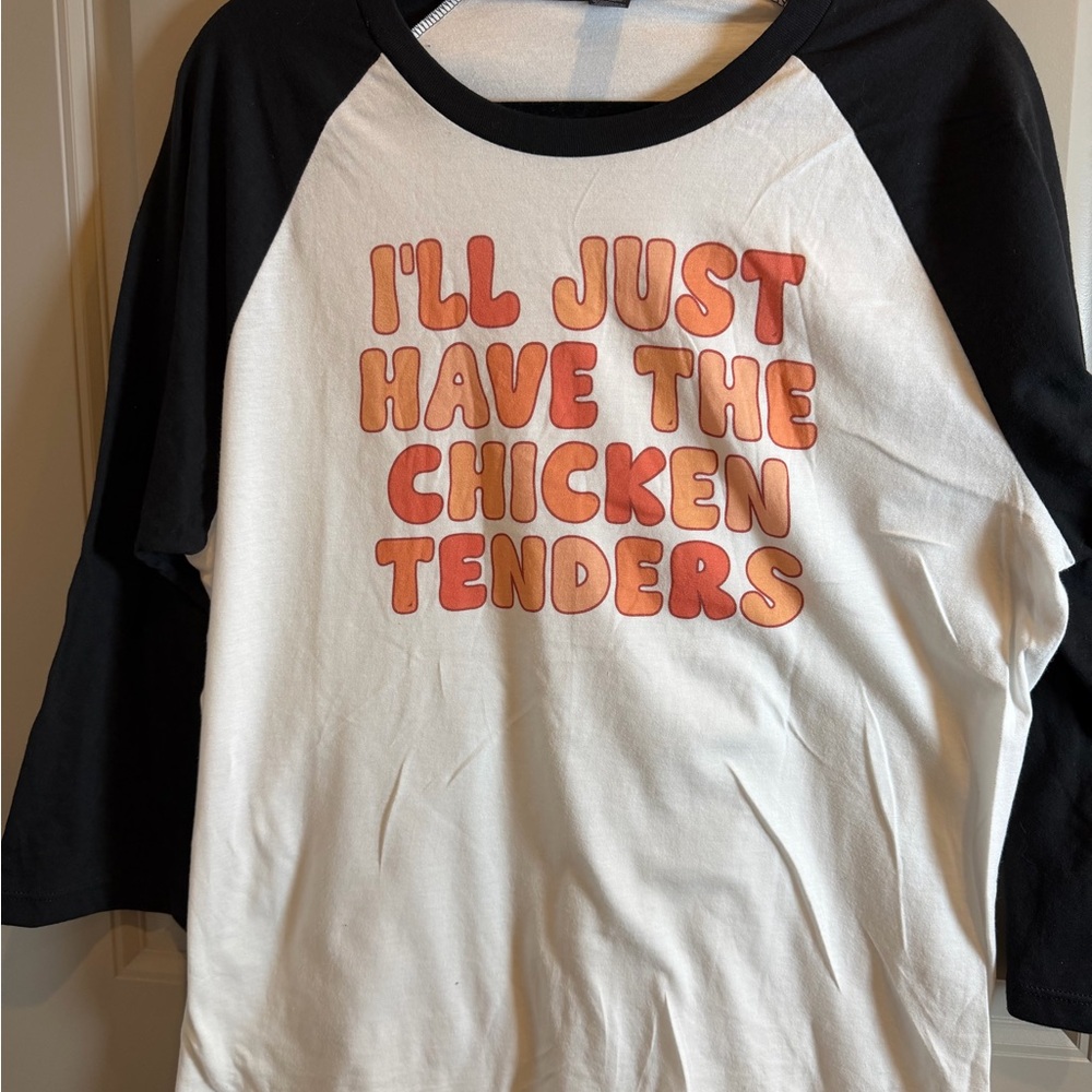 Women's District chicken Tender lover T shirt